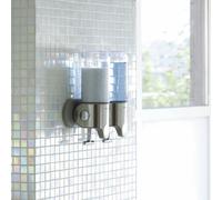 Simplehuman Double Wall Mounted Pump - Stainless Steel