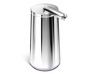 Simplehuman Electric Soap Dispenser Polished Stainless Steel Silver 295 ml Rechargeable ST1063