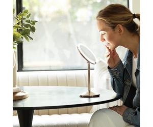 Simplehuman Fold Beauty Sensor Mirror 10x Magnified - Rose