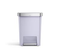 Simplehuman 45 Litre Hybrid Pedal Bin - Lilac
