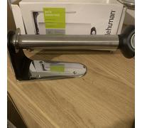 simplehuman KT1024 Stainless Steel Wall Mount Paper Towel Holder - Silver