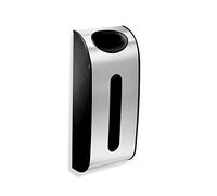 simplehuman KT1166 Carrier Bag Dispenser, Holds up to 30 Carrier Bags, Easy-Access Openings, Easy to Install, Mounts on Wall or Inside Cabinet Cupboard, Brushed Stainless Steel