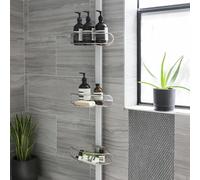 Simplehuman Large Tension Shower Caddy - Stainless Steel