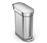 Simplehuman Pedal Bin Slim 45L steel (CW2044)