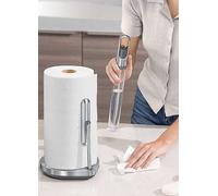 simplehuman Paper Towel Holder with Soap Pump