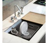 Simplehuman Compact Dishrack, Grey Plastic
