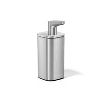 simplehuman Pulse Pump, 295ml Hand Soap Dispenser, Brushed Stainless Steel | Lasts 150,000 Pumps, Dispenses with 60% Less Effort, Handles Thin Sanitiser to Thick Gel, Drip-Free, Kitchen & Bathroom