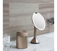 Simplehuman sensor mirror round, rose gold