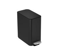 Simplehuman 5L Slim Bathroom Pedal Bin - Black