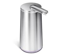 Simplehuman ST1062 Foam Sensor Dispenser Stainless Steel Silver 295 ml Rechargeable Dimensions: 17 cm x 7.8 cm x 12 cm