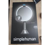 Simplehuman Sensor Magnifying Mirror with Brightness Brushed stainless steel