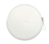 simplehuman ST9003 Sensor Mirror Compact Zip Case, White Vegan Leather
