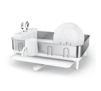 Simplehuman Stainless Steel Frame Dish Rack Rust-Proof Kitchen Sink Drainer New