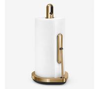 simplehuman Tension Arm Paper Towel Holder Brass Stainless Steel Gold