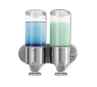 simplehuman Twin Wall Mounted Liquid Pump Natural