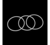 SimpleLife 2Pcs 10cm Rubber O Shaped Replacement Gaskets Seal Ring Parts For Blender Juicer White 30.8×100cm/3.94×12.13in