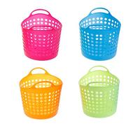 SimpleLife Plastic Office Desktop Storage Baskets Makeup Organizer Trash Bin Garbage Can (Style Randomly Color randomly)