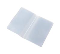 SimpleLife PVC Card Holder, Plastic Name Card Holder Name Case Organizer Keeper Pocket, Clear