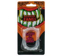 SimpleLife Vampire Teeth Glow in the Dark Scary Fancy Dress Costume Accessory For Adults Children