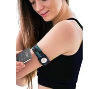 Simplera Sync Sensor Armband - Dia-Style with Rotating Clip - Comfortable and Adjustable Elastic Band - Secure Protection for Blood Glucose Sensor (L(29-38cm ~ 29-37cm) (S (23-29 cm))