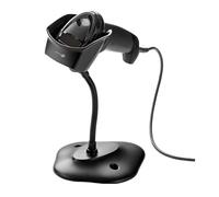 SIMPLETEK - 1D 2D Stacked Barcode Scanner with Stand | Area Imager, Retail Versatility, IP52 | USB Cable Included