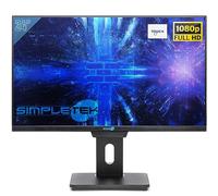 SIMPLETEK - 24" Full HD Touch Monitor with Webcam, Microphone and Integrated Speaker | 1080p HDMI VGA Touchscreen