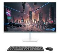 SIMPLETEK 27" FHD All in One PC | Core i5 10th Gen | Windows 11 Pro | 4GB RAM | 120GB SSD | With WiFi 6, BT 5.2 and Built-in 5MP Pop-Up Webcam
