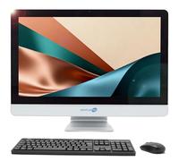 SIMPLETEK - All in One AIO 24" FHD Touchscreen Windows 11 Pro i7 8GB RAM 4TB SSD Computer PC Desktop Webcam POS Case