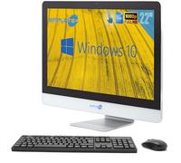 SIMPLETEK All in One AiO Touch Screen | 22" Full HD Core i5 2500T 2.3GHz Windows 10 Pro | 8GB RAM SSD 240GB | Webcam Touch Screen Internal Speaker + Wireless Mouse and Keyboard | Corporate Computer