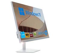 SIMPLETEK - All in One i3 10th Gen AiO 27" 2K Windows 11 Pro 16GB RAM SSD 240GB with RX550 GPU 4GB WiFi6 + BT 5.2 + Webcam | Ideal for Editing/Gaming