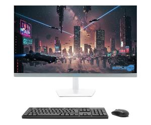 SIMPLETEK - All in One i7 10° Gen AiO 27" Windows 11 Pro 16GB RAM SSD 240GB with RX550 4GB GPU WiFi6 + BT 5.2 + Webcam | Ideal for Editing/Gaming