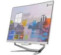 SIMPLETEK - All in One i9 10th Gen AiO 24" Windows 11 Pro 16GB RAM SSD 960GB with GPU GTX1650 4GB WiFi6 + BT 5.2 + Webcam | Ideal for Editing/Gaming