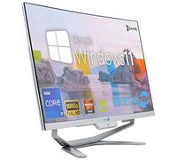 SIMPLETEK - All in One i9 10th Gen AiO 24" Windows 11 Pro 16GB RAM SSD 960GB with RX550 GPU 4GB WiFi6 + BT 5.2 + Webcam | Ideal for Editing/Gaming