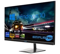 SIMPLETEK - All in One i9 10th Gen AiO 27" 2K Windows 10 Pro 16GB RAM SSD 960GB with GPU GTX1650 4GB WiFi6 + BT 5.2 + Webcam | Ideal for Editing/Gaming