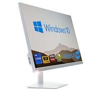 SIMPLETEK - All in One i9 10th Gen AiO 27" 2K Windows 10 Pro 16GB RAM SSD 960GB with GPU GTX1650 4GB WiFi6 + BT 5.2 + Webcam | Ideal for Editing/Gaming