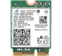 SIMPLETEK - Compatible X201NGW 01AX797 L57248-001 Module M.2 2230 WiFi 6 Dual Band BT 5.0 PCIe