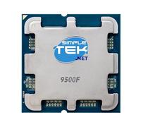 SIMPLETEK - CPU Processor 9500F - AM5 - Up to 5.0 GHz - 6 Core/12 Thread - Tray Version Without Integrated Graphics - Without Heatsink