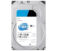 SIMPLETEK - High Capacity 6TB (6000 GB) 3.5 Inch SATA III Internal Hard Drive for Video Surveillance Systems, DVR/NVR and Server 24/7