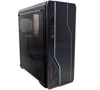 SIMPLETEK I7 3770 Quad Core up to 3.9 GHz Liquid Cooling RGB FPS Gaming 3D 2D Design HDD 3TB - SSD 240GB - RAM 16GB (Green)