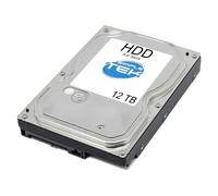 SIMPLETEK - Internal Hard Drive 12TB Pro - 3.5" SATA III 6Gb/s - Specific for AI Video Surveillance, DVR and NAS - High Reliability 24/7 - WD122PURP