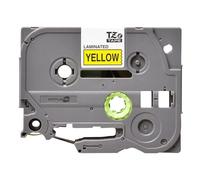SIMPLETEK - Label Tape Compatible with Brother 12mmx8m | P-Touch D-Series E-Series H-Series P-Series and Cube | Yellow, Text Black