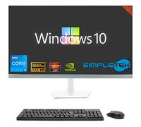 SIMPLETEK - PC All in One 24" FHD 60Hz Core i5 Windows 10 | Dedicated Video Card GTX1650 4GB | 16GB RAM SSD 2TB | Work, Gaming
