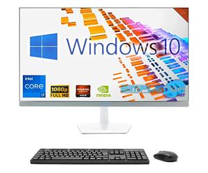 SIMPLETEK - PC All in One 24" FHD 60Hz Core i7 Windows 10 | Dedicated Video Card GTX1650 4GB | 16GB RAM SSD 2TB | Work, Gaming