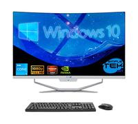 SIMPLETEK - PC All in One Curved Display 27" Core i3 Video Card GTX1650 4GB Windows 10 | 32GB RAM SSD 2TB | Work, Gaming