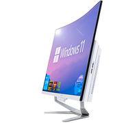 SIMPLETEK - PC All in One Curved Display 27" Core i3 Video Card GTX1660 6GB Windows 11 | 64GB RAM SSD 4TB | Work, Gaming