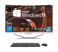 SIMPLETEK - PC All in One Display 27" Curved Core i5 Video Card GTX1650 4GB Windows 11 | 32GB RAM SSD 2TB | Work, Gaming