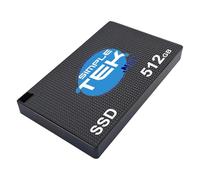 SIMPLETEK - Portable External SSD 512GB - USB 3.2 Gen 2 - Ultra-Compact Metal Case - USB-C Port with USB-C/A Cable