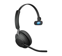 SIMPLETEK - Professional MS Mono Wireless Headphones - USB-A Dongle - Charging Cable - Bluetooth 5.0 up to 30 m