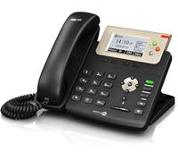 SIMPLETEK - Professional PoE VoIP Phone | 3 SIP Accounts | HD Audio | 2x Gigabit Ethernet | Backlit Display