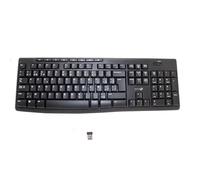 SIMPLETEK - Reliable 2.4GHz Wireless Keyboard with Belgian Azerty Layout Fr Black Be Compatible with Lenovo ThinkPad X220